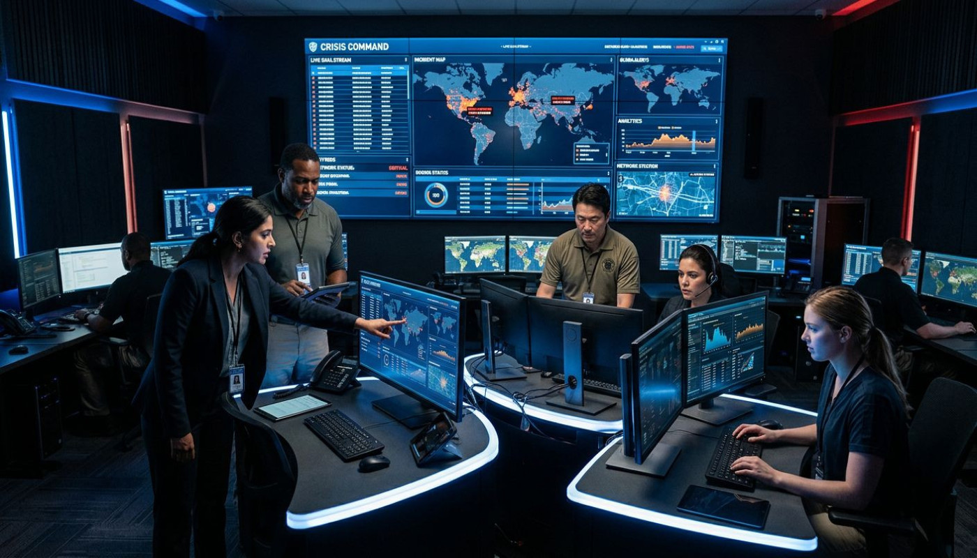 Comment les technologies audiovisuelles transforment-elles les salles de crise ?