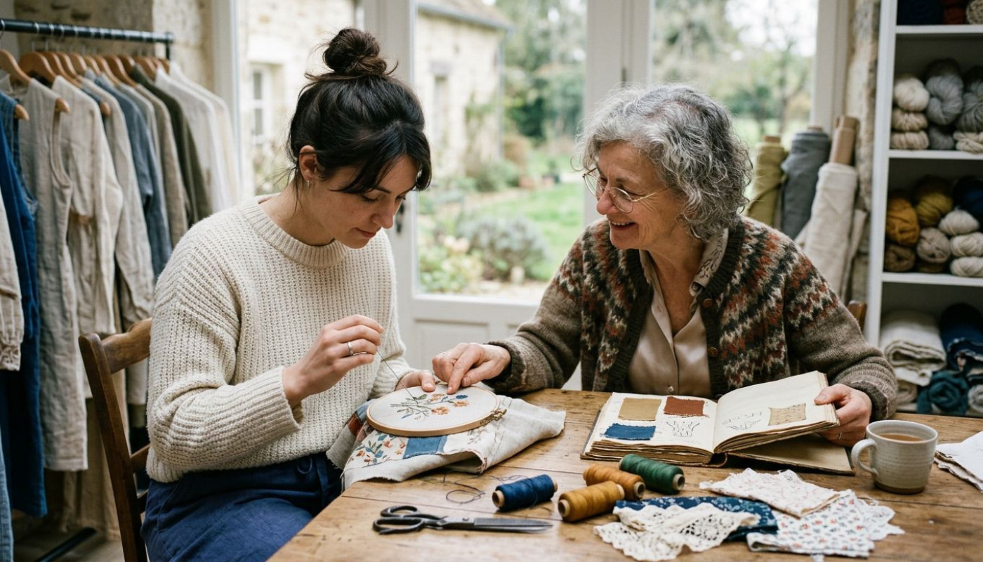 Mémoire textile : réinvention et transmission dans la mode féminine